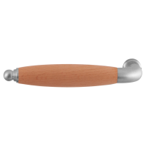 GPF4341L/R RVS mat/ beuken kruk geb/rond