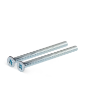 AG0282 galvanized bolt 2xM4x60 mm