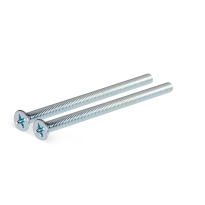 AG0283 galvanized bolt 2xM4x70 mm