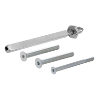 AG0326 fastening kit for door thickness 74 mm