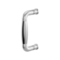 Pull handle Ika satin stainless steel/polished stainless steel
