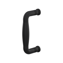 Pull handle Ika black 130x60mm