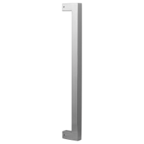 Pull handle satin stainless steel GPF11 30x1000mm height 70mm