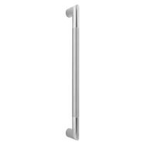 Pull handle stainless steel polished and satin GPF75 25,4x350mm