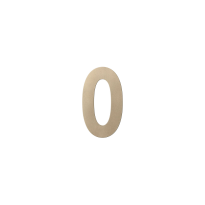 GPF Champagne blend house number 0, 150 mm