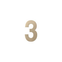 GPF Champagne blend house number 3, 150 mm
