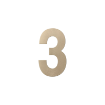 GPF Champagne blend house number 3 L, 200 mm