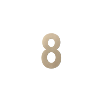 GPF Champagne blend house number 8, 150 mm
