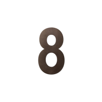 GPF Dark blend house number 8 L, 200 mm