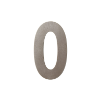 GPF Mocca blend house number 0 XL, 250 mm