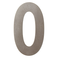 GPF Mocca blend house number 0 XXL, 400 mm