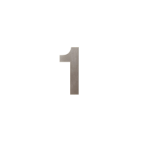 GPF Mocca blend house number 1, 150 mm