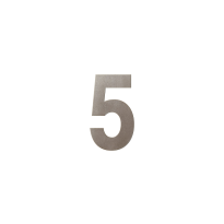 GPF Mocca blend house number 5, 150 mm