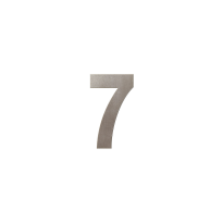 GPF Mocca blend house number 7, 150 mm