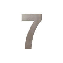 GPF Mocca blend house number 7 XL, 250 mm