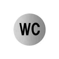 GPF0415.09 toilet sign 'WC'