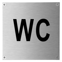 GPF0465.09 toilet sign 'WC'