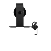 GPF0508.61 single sliding door hanger Mutka black