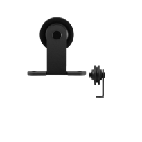 GPF0510.61 single sliding door hanger Osa black