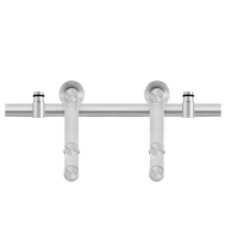 GPF0515.09 sliding door system Linja stainless steel 200 cm
