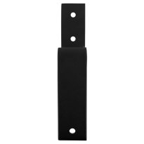 GPF0585.61 bypass bracket for sliding door systems black