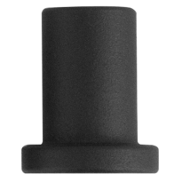 GPF0590.61 wall spacer for sliding door systems 3,5 cm black
