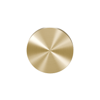 GPF0900VRP4 blind rose 53x6mm PVD brass satin