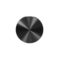 GPF0900VRP5 blind rose 53x6mm PVD Black