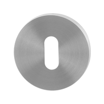 GPF0901.00 keyhole escutcheon 50x8mm satin stainless steel