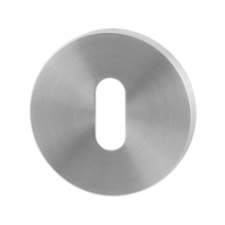 GPF0901.05 keyhole escutcheon 50x6mm satin stainless steel