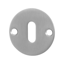 GPF0901.06 keyhole escutcheon 50x2mm satin stainless steel