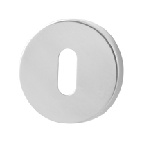 GPF0901.40 keyhole escutcheon 50x8mm polished stainless steel