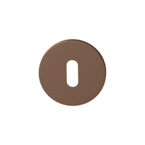 GPF0901VRA2 Bronze blend keyhole escutcheon round 53x6mm