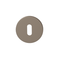 GPF0901VRA3 Mocca blend keyhole escutcheon round 53x6mm