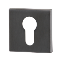 GPF0902.02P1 cylinder rose 50x50x8mm PVD anthracite