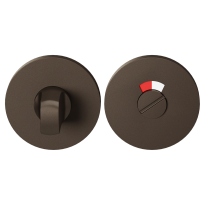 GPF0903VRA1 Dark Blend Turn and Release set round 53x6mm spindle 8mm with red/white indicator
