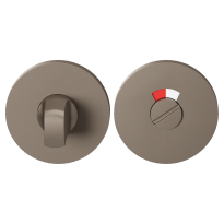 GPF0903VRA3 Mocca Blend Turn and Release set round 53x6mm spindle 8mm with red/white indicator