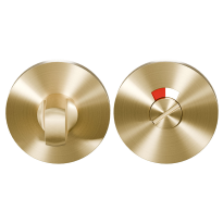GPF0903VRP4 Turn and Release set 53x6mm PVD brass satin