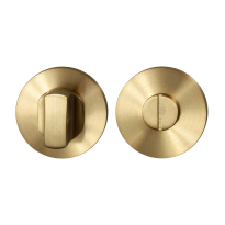 GPF0910.00P4 Turn and Release set 50x8mm PVD brass satin