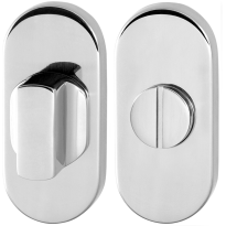 GPF0910.44 Turn and Release set 70x32mm polished stainless steel