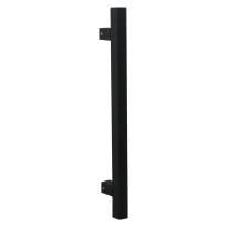 GPF10 pull handle T-model 30x1600mm height 70mm black