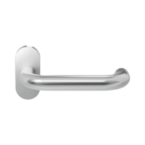 GPF1005.09-04 Hoa door handle on rose 70x32x10mm