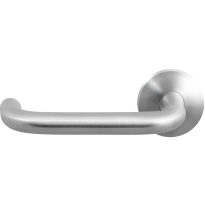 GPF1006.09-00L/R Hoa door handle on rose pointing left/ right 50x8mm