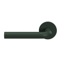 GPF100VRU4 door handle on rose pointing left