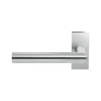 GPF1015.09-01L Toi door handle on rose pointing left 70x32x10mm