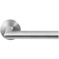 GPF1020.09-00R Mai door handle on rose pointing right 50x8mm