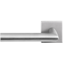 GPF1020.09-02L Mai door handle on rose pointing left 50x50x8mm