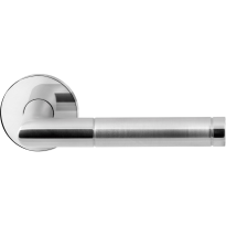 GPF1040.49/09-00 Kohu duo door handle on rose 50x8mm