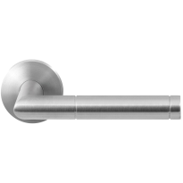 GPF1042.09-00 Kohu door handle on rose 50x8mm