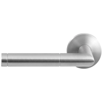 GPF1042.09-00L/R Kohu door handle on rose pointing left/ right 50x8mm
